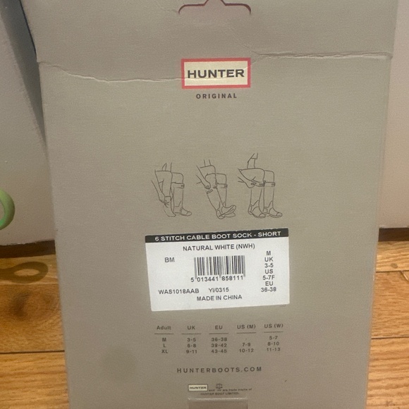 Hunter White Boot Socks - Picture 2 of 2